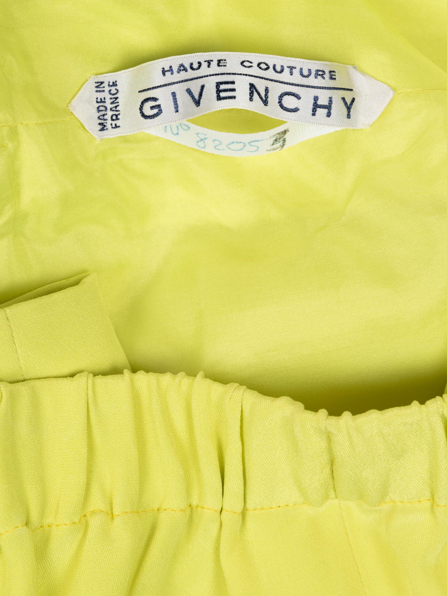 Givenchy Haute Couture Shorts Ensemble, c. 1981