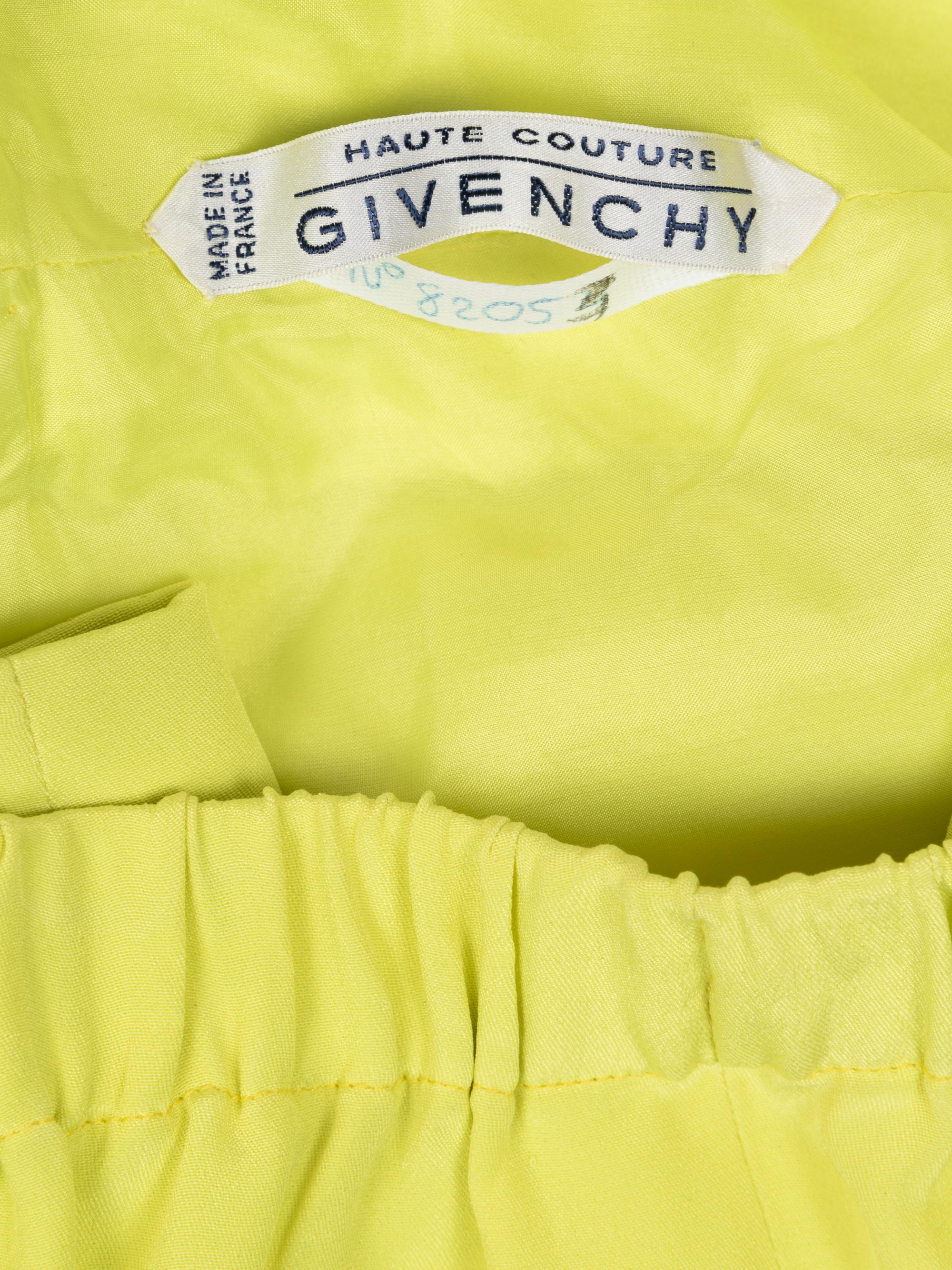 Givenchy Haute Couture Shorts Ensemble, c. 1981