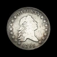 A 1795 Flowing Hair 50c Coin