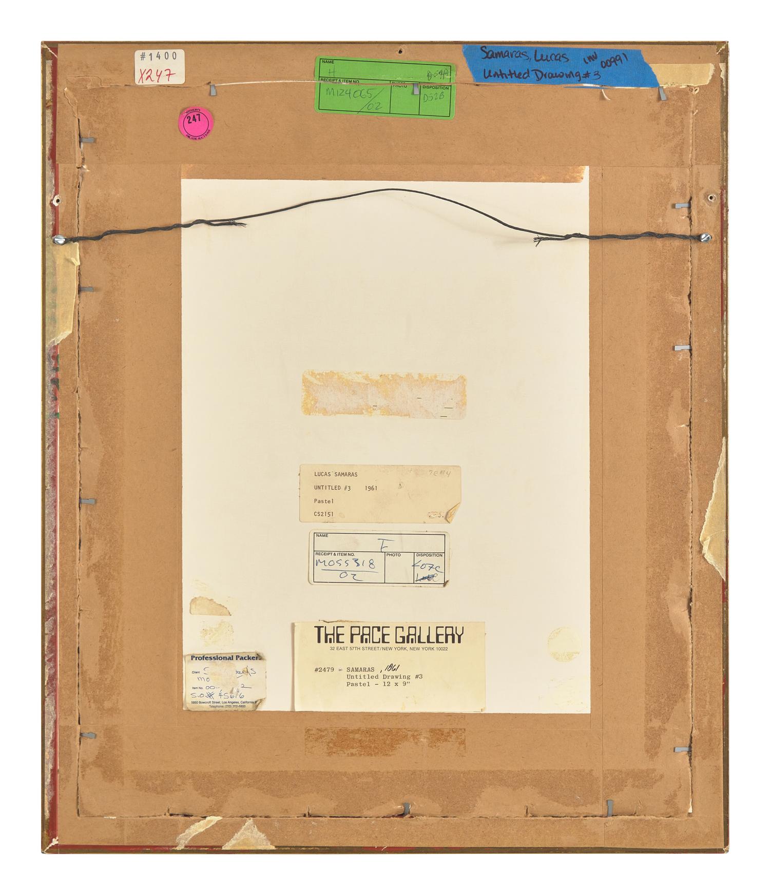 Untitled Drawing #3 , 1961