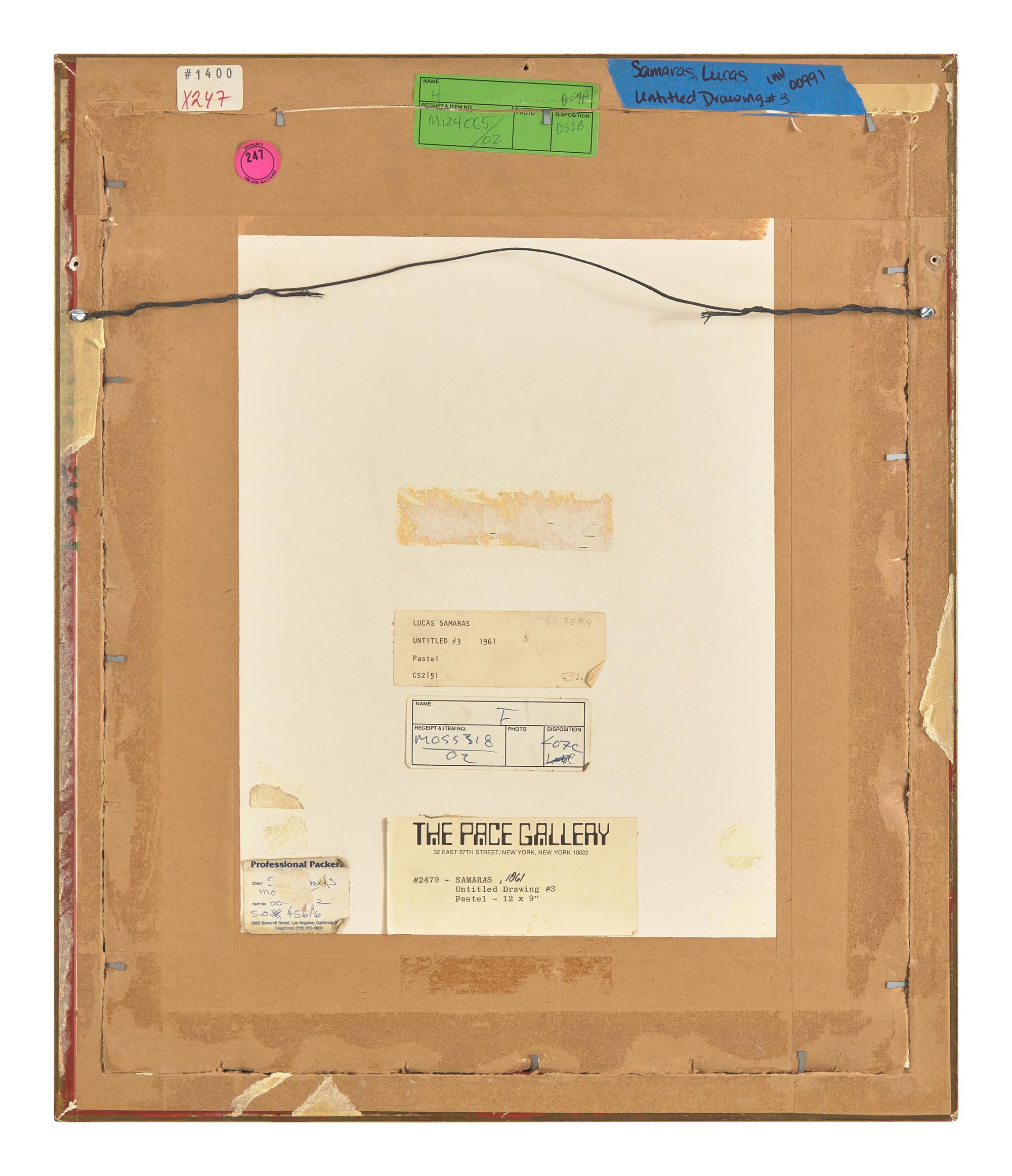 Untitled Drawing #3 , 1961