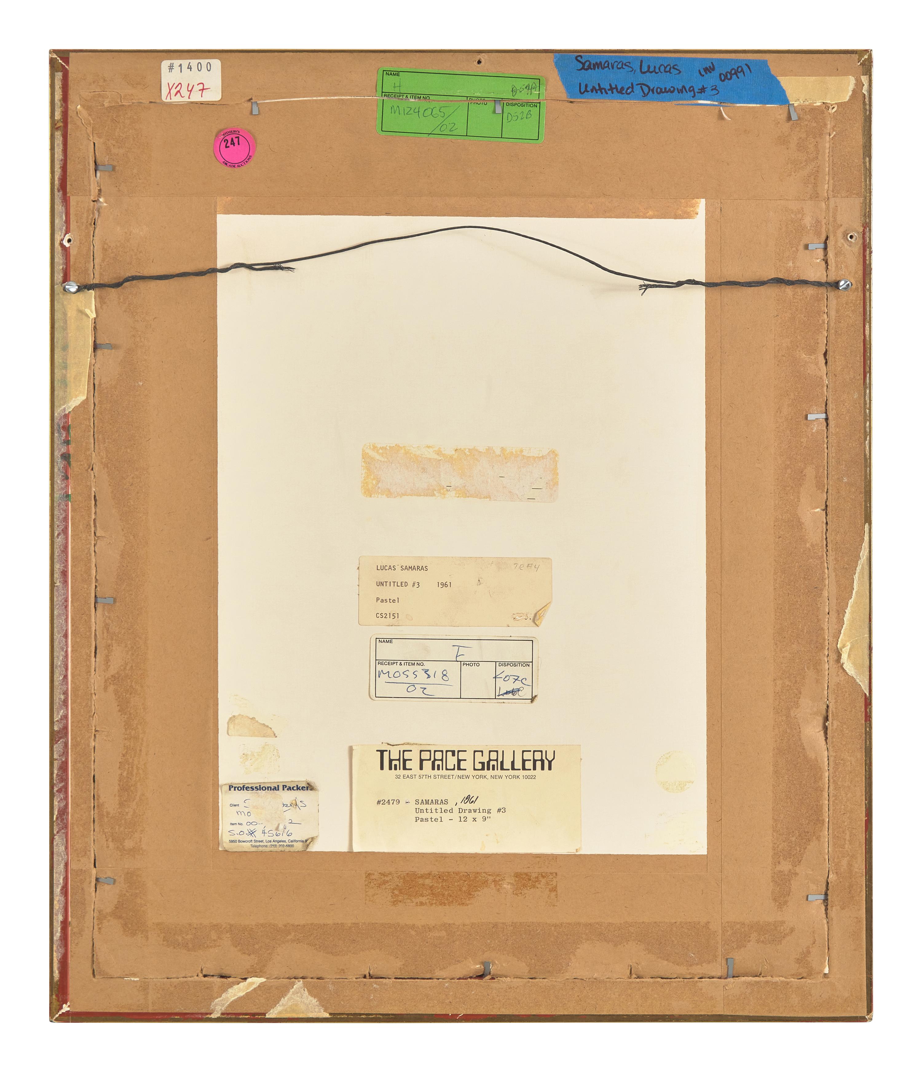 Untitled Drawing #3 , 1961