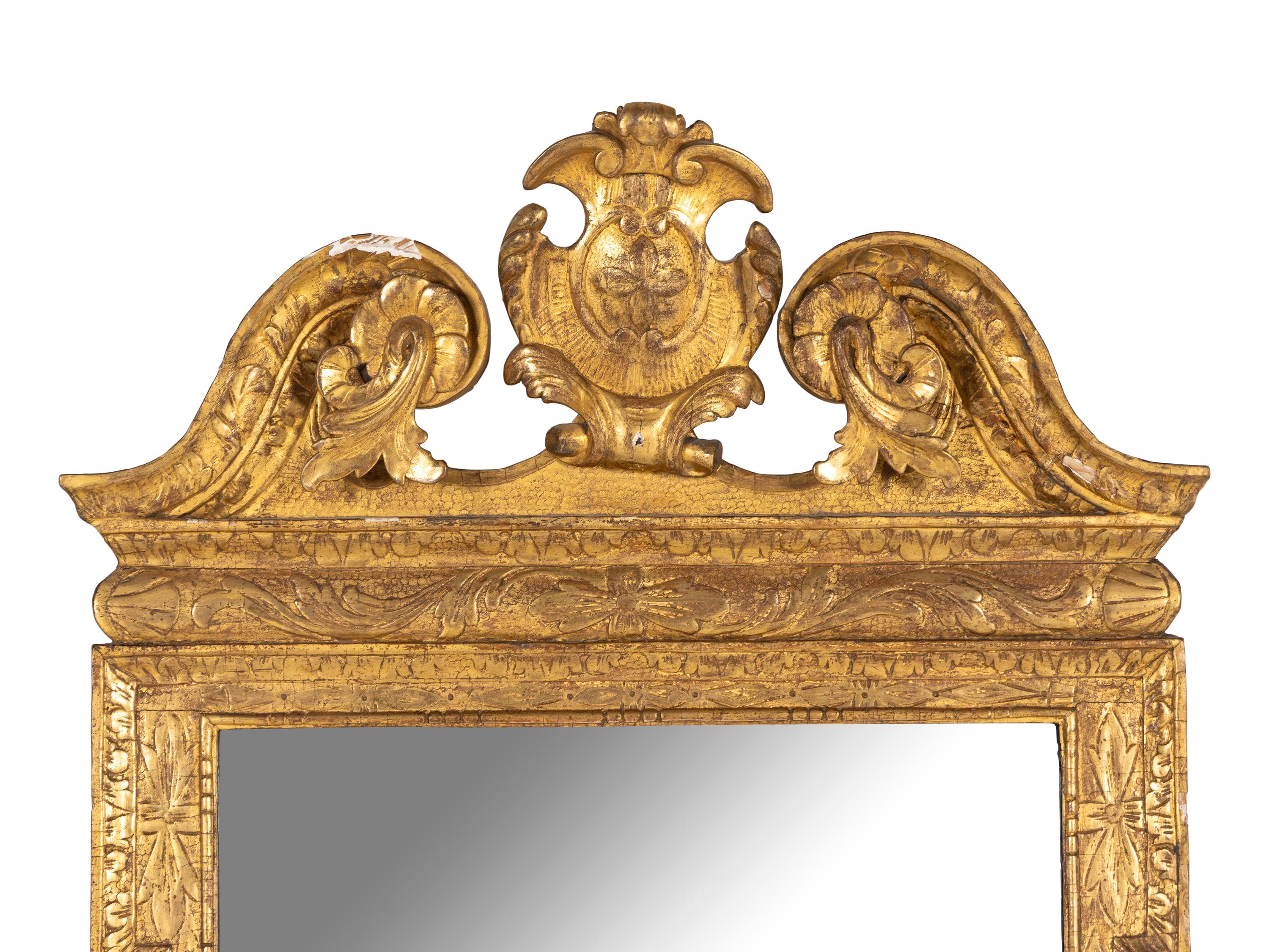 A George II Giltwood Mirror