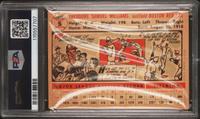 A 1956 Topps Ted Williams Baseball Card White Back No. 5 (PSA 4 VG-EX) from The Collection of David Eisenhower