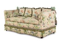 A Chintz-Upholstered Knole Sofa