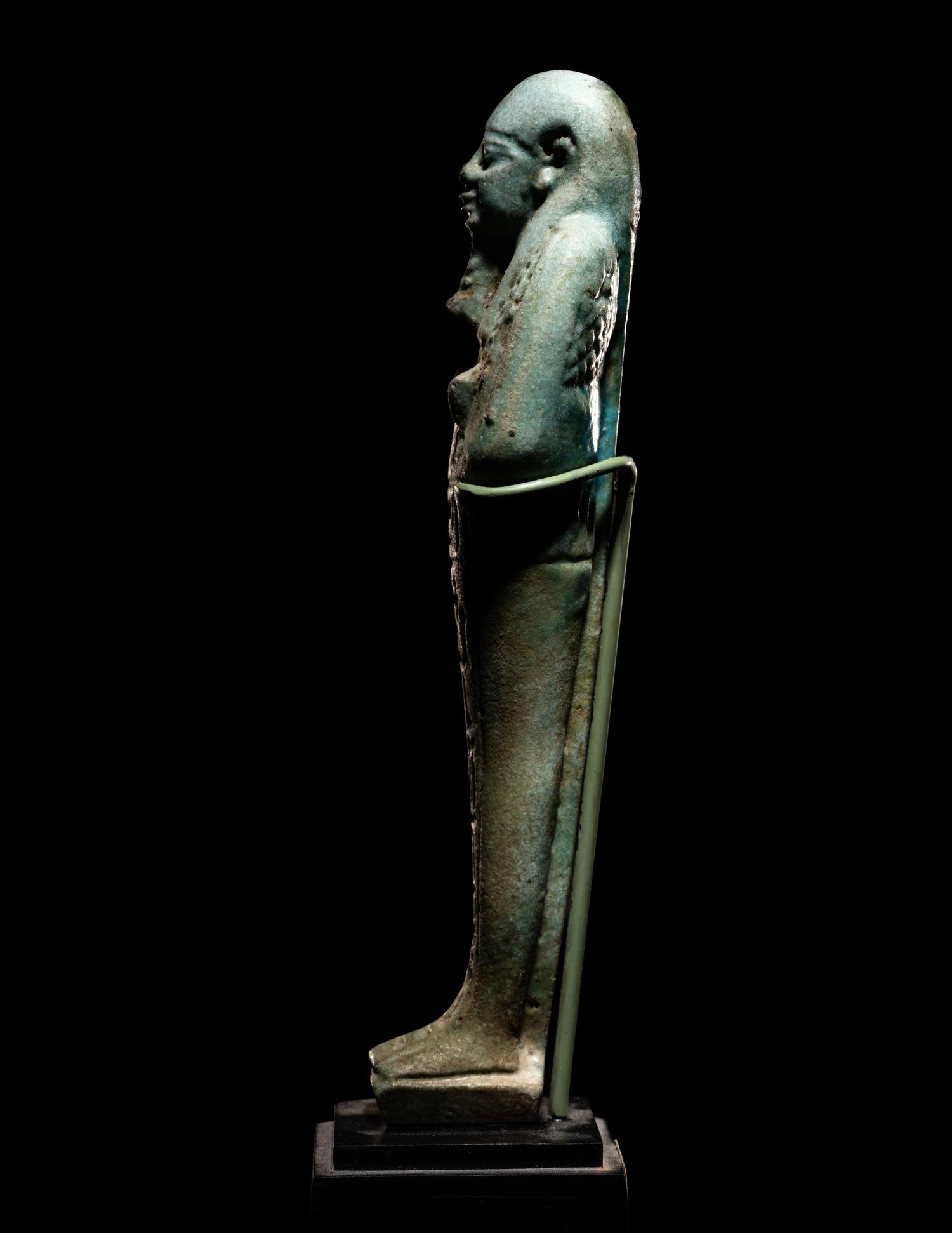 An Egyptian Faience Ushabti for Horoudja