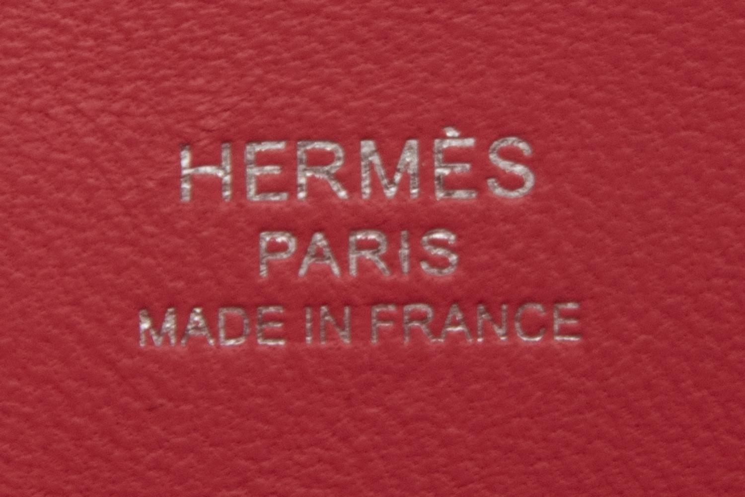 HERMÈS VERSO MINI BOLIDE 1923 IN ROSE EVERCOLOR
