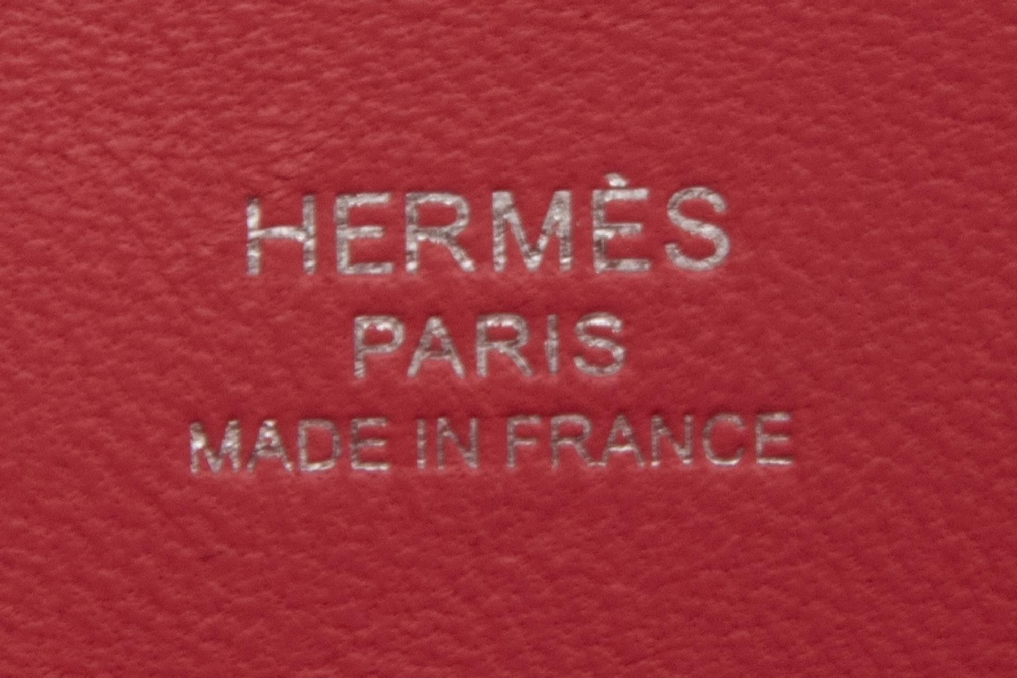 HERMÈS VERSO MINI BOLIDE 1923 IN ROSE EVERCOLOR