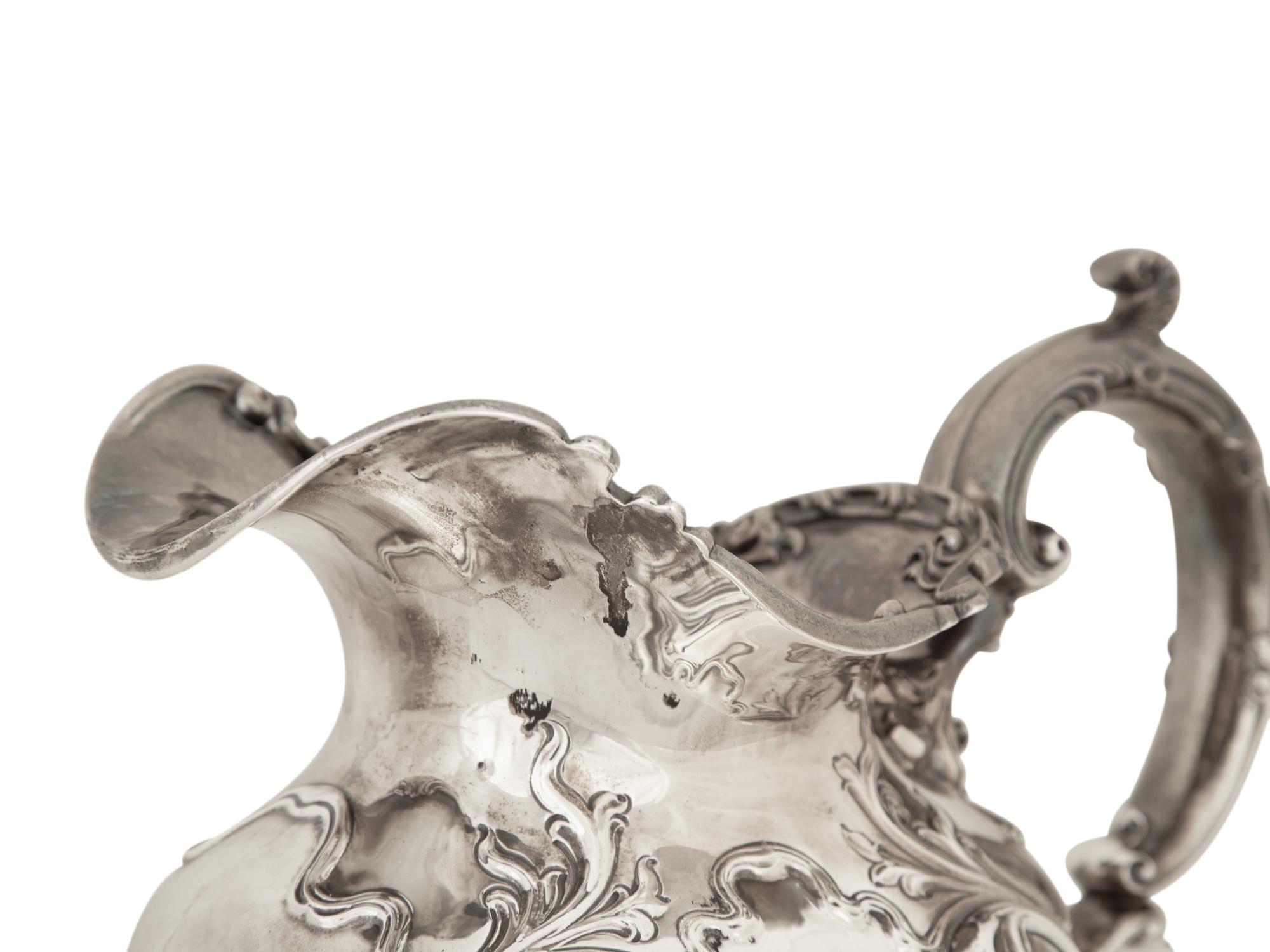 An American Silver Pitcher