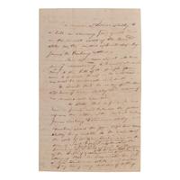 [AFRICAN AMERICANA] - [SHELBY, Isaac (1750-1826)].