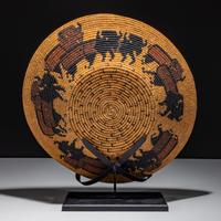 Basket, with Buffalo