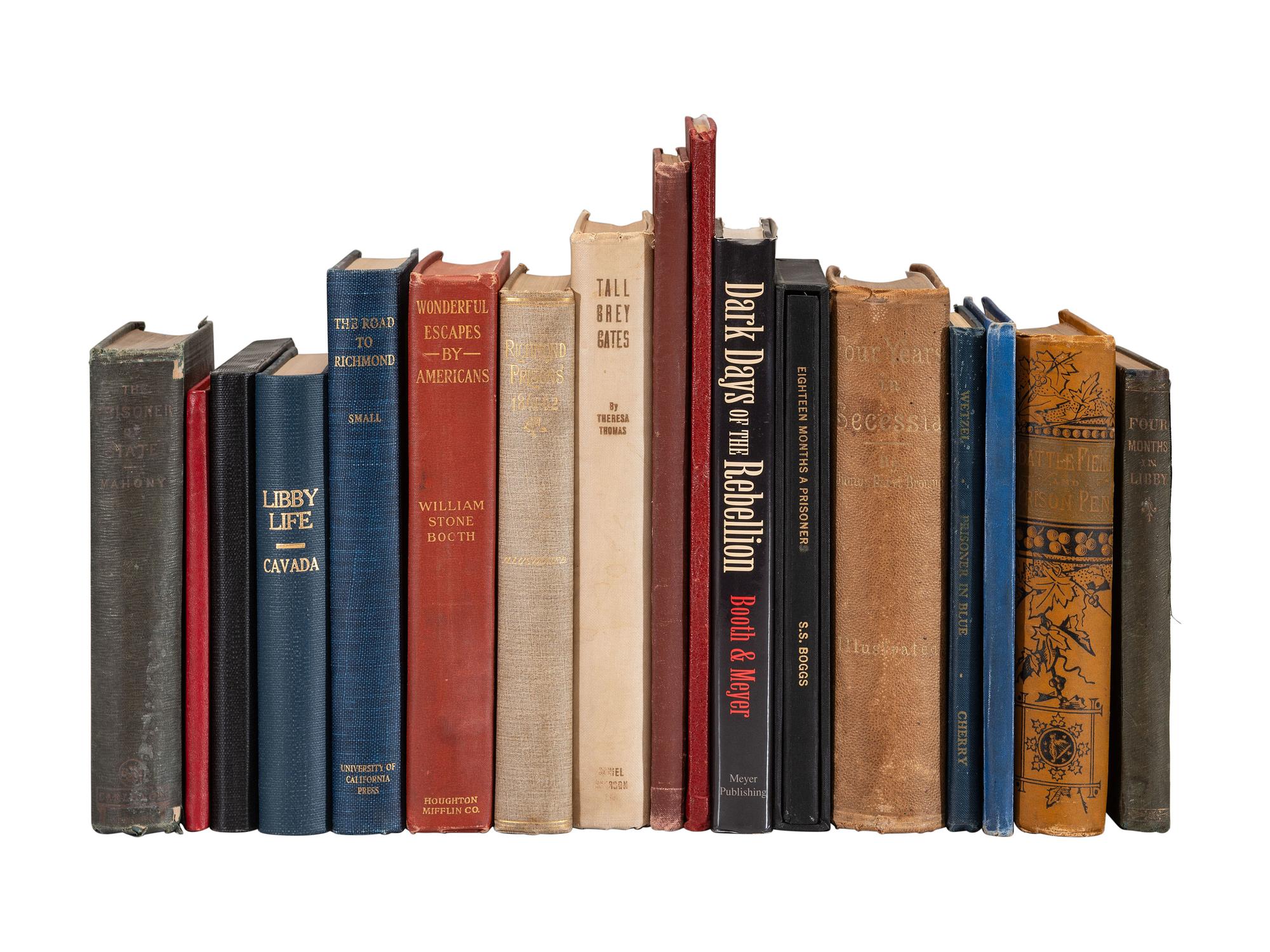 [CIVIL WAR]. Union soldiers in Confederate prisons. 36 volumes.