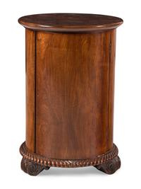 A Regency Mahogany Pedestal Cabinet