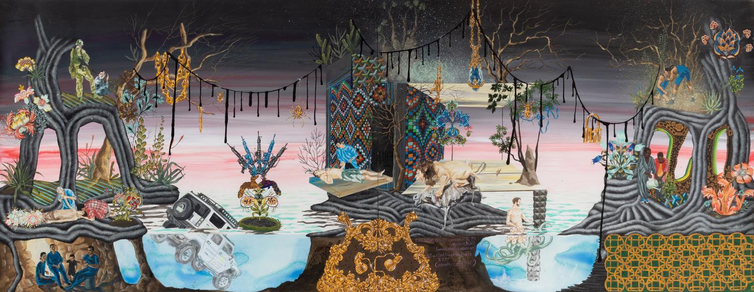 Enhanced Interrogation Techniques, Number 6 (Diptych), 2006
