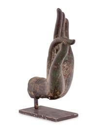 A Bronze Hand of Buddha
