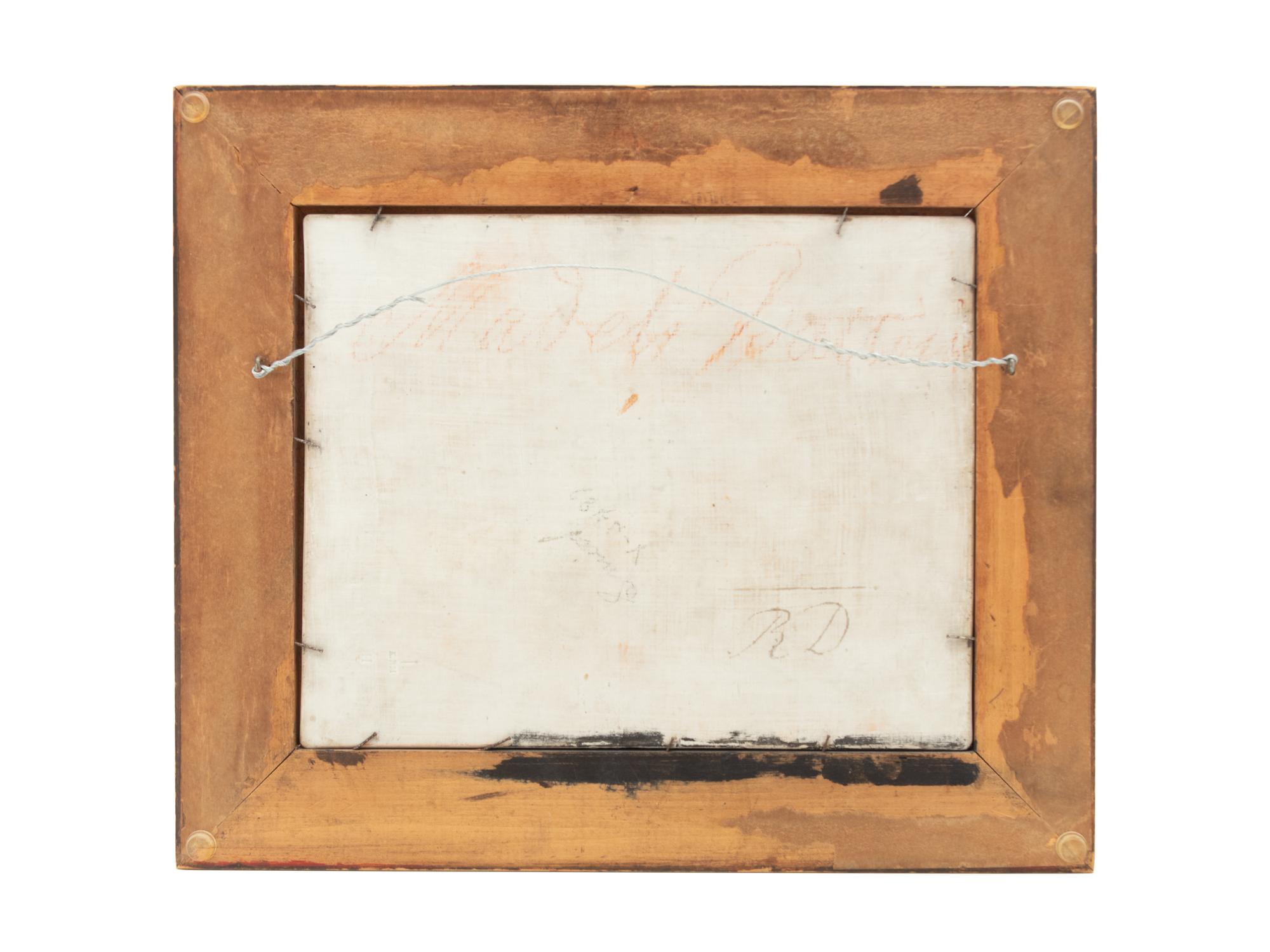 A Berlin (K.P.M.) Porcelain Plaque After Pompeo Battoni