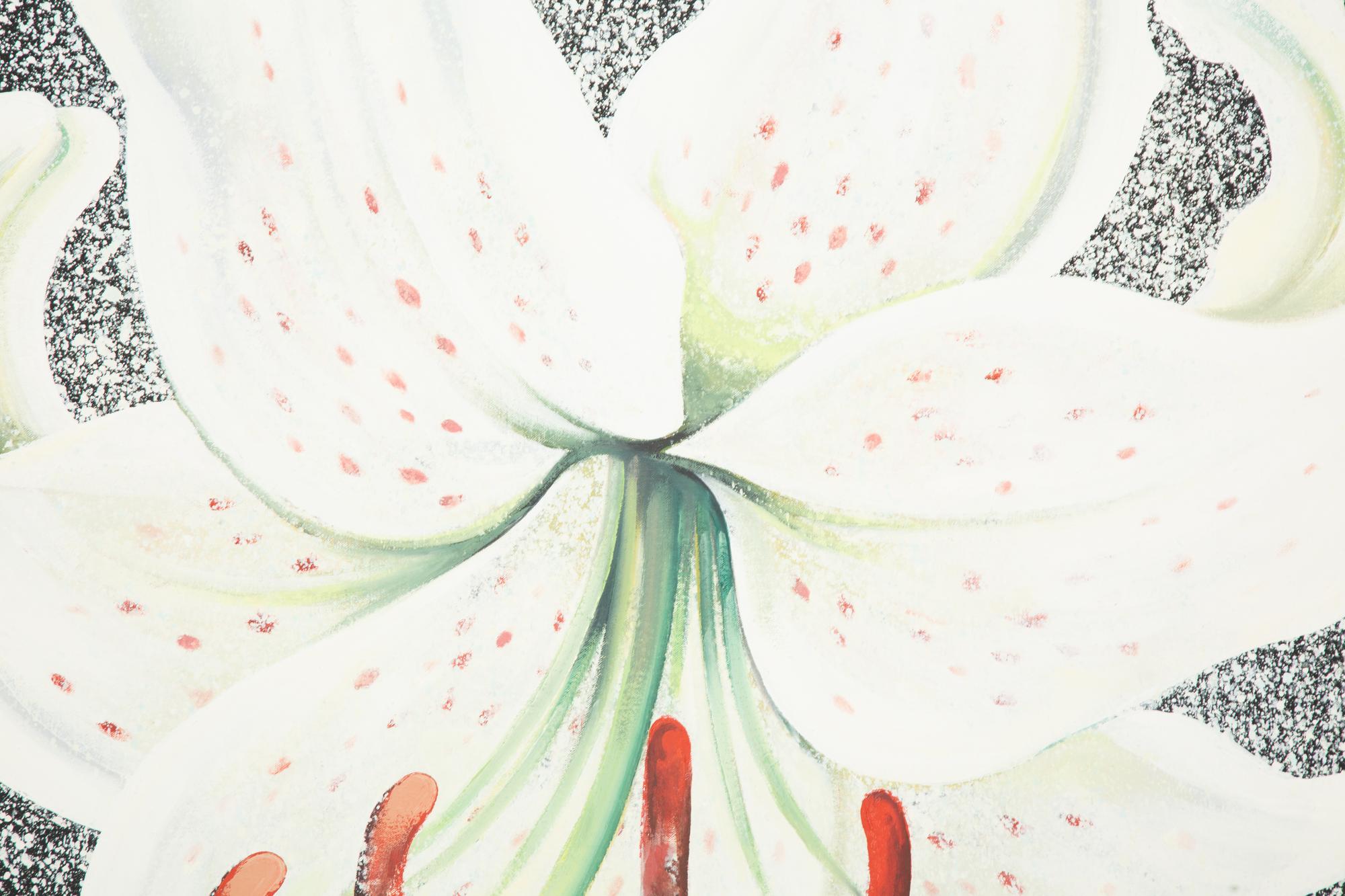White Lily in Circle, 1982