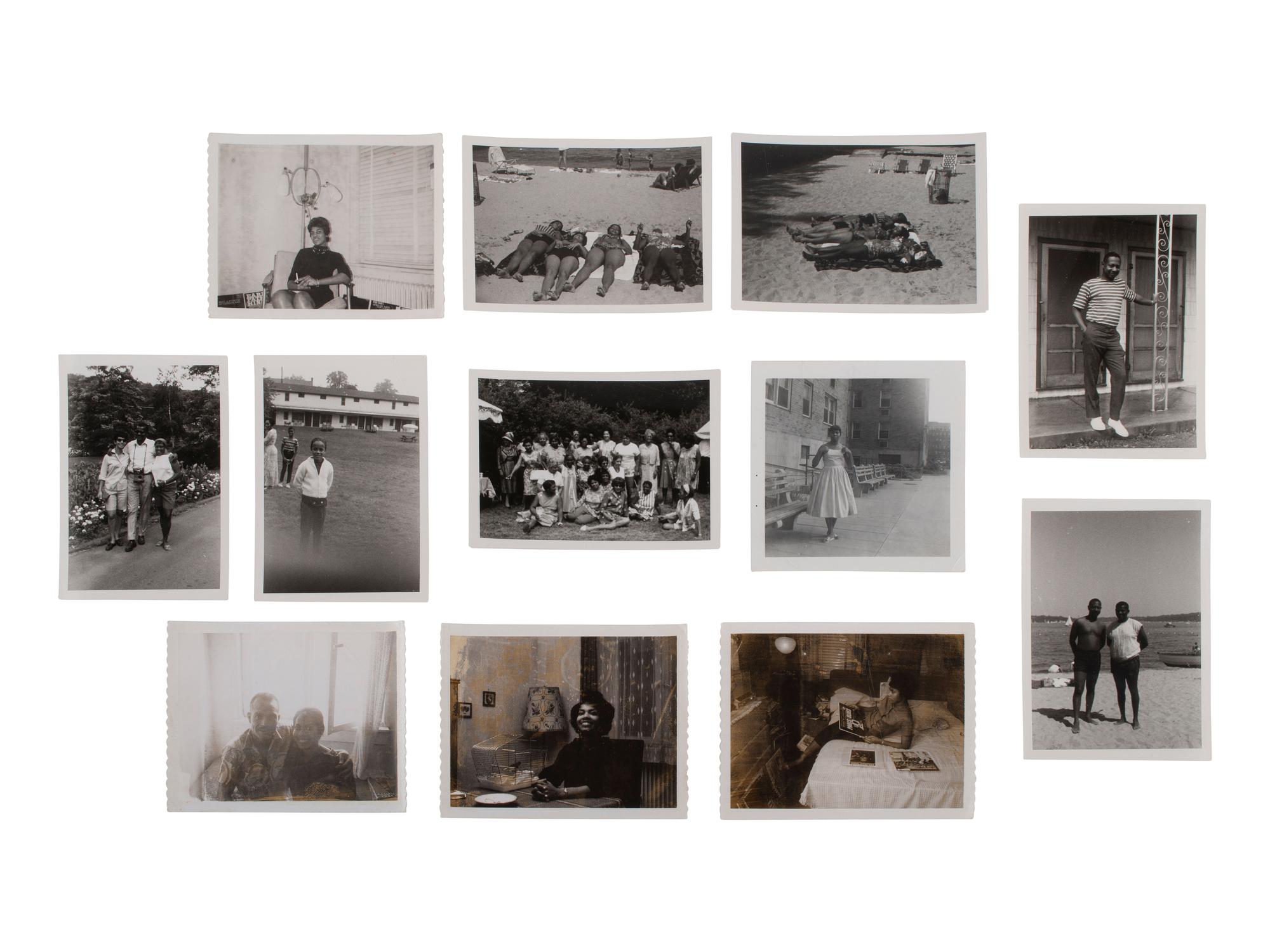 [PHOTOGRAPHY]. Collection of vernacular photographs documenting an African American family. Ca 1960s-1970s.