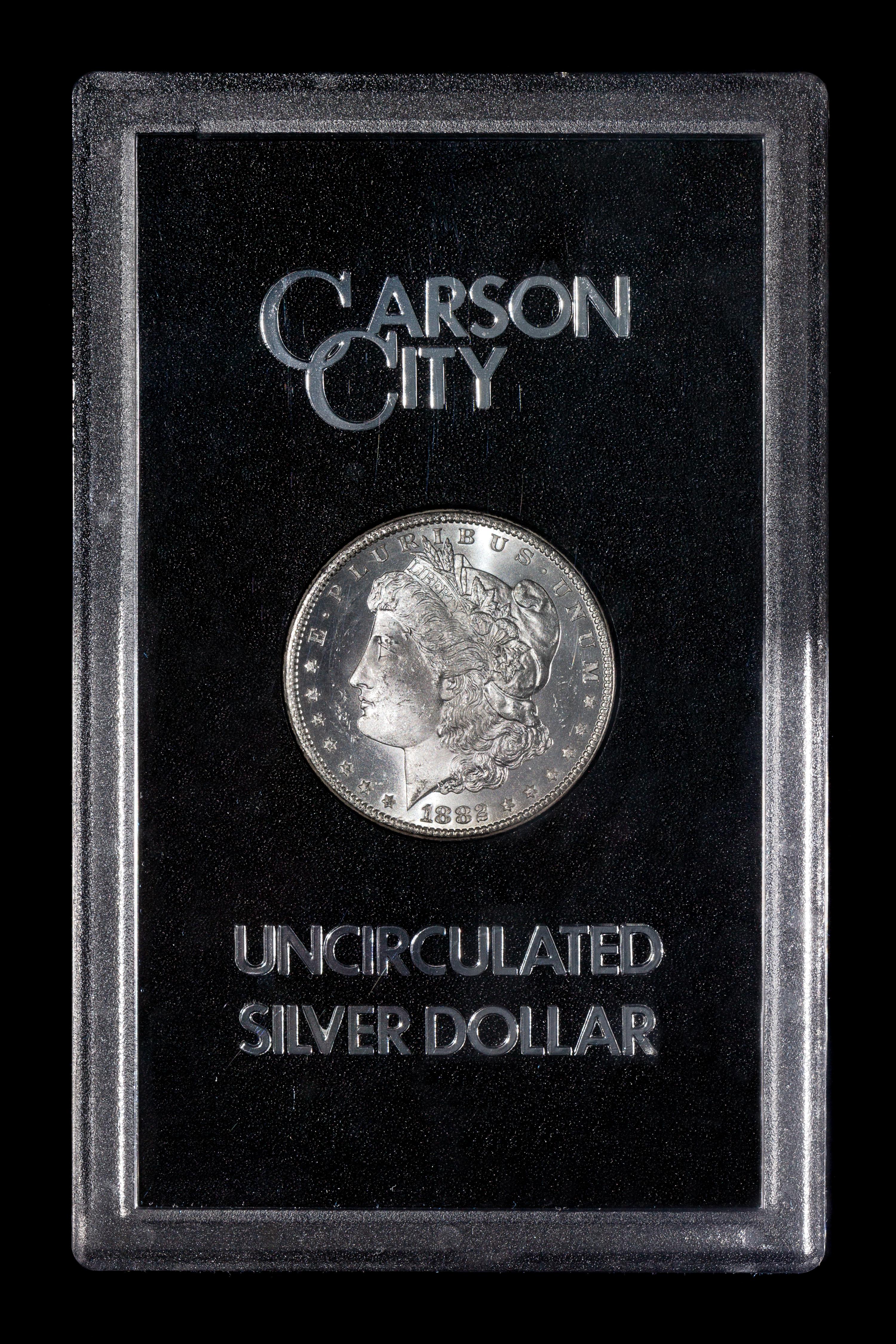 A United States 1879-S Morgan Silver $1 Coin — NGC graded MS66