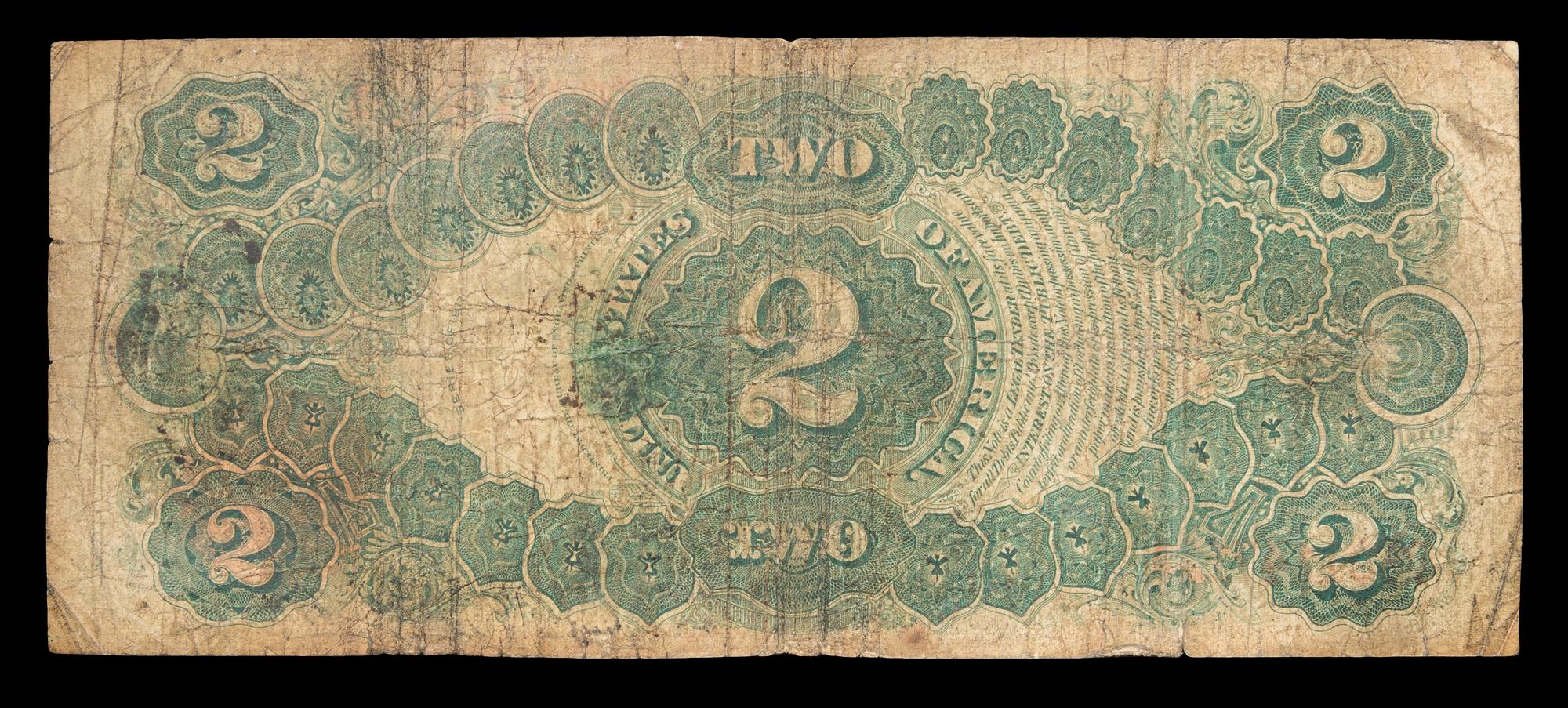 A United States 1917 $2 Legal Tender Note
