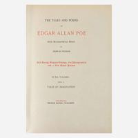 [Fine Bindings] Poe, Edgar Allan The Tales and Poems of Edgar Allan Poe with Biographical Essay by John H. Ingram