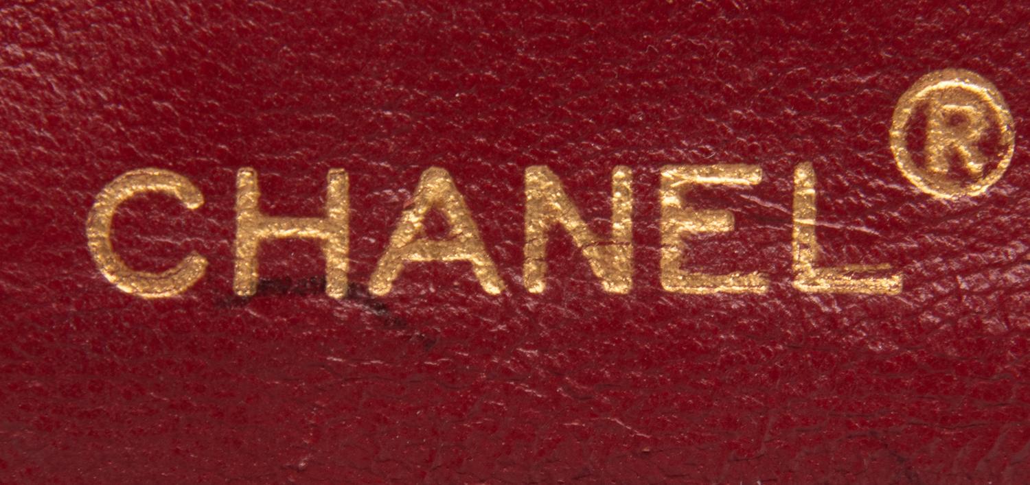 Chan el, Quilted Canvas Flap Bag