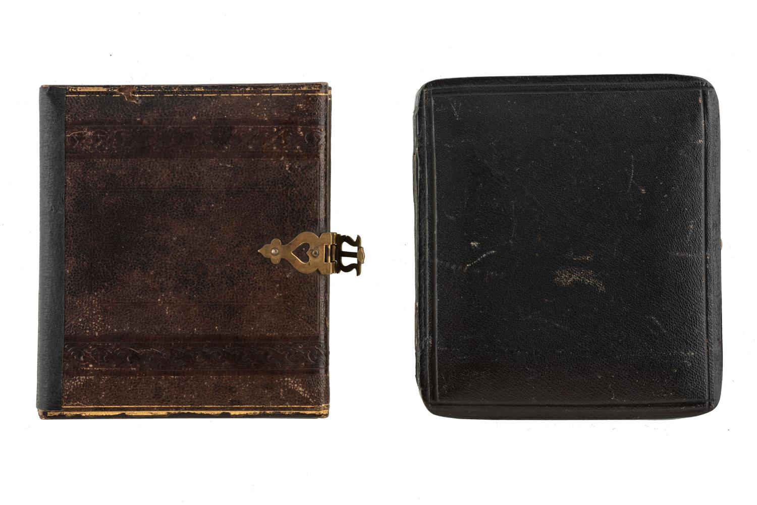 [EARLY PHOTOGRAPHY - PORTRAITURE]. A group of 5 daguerreotype portraits of pairs of children and family.