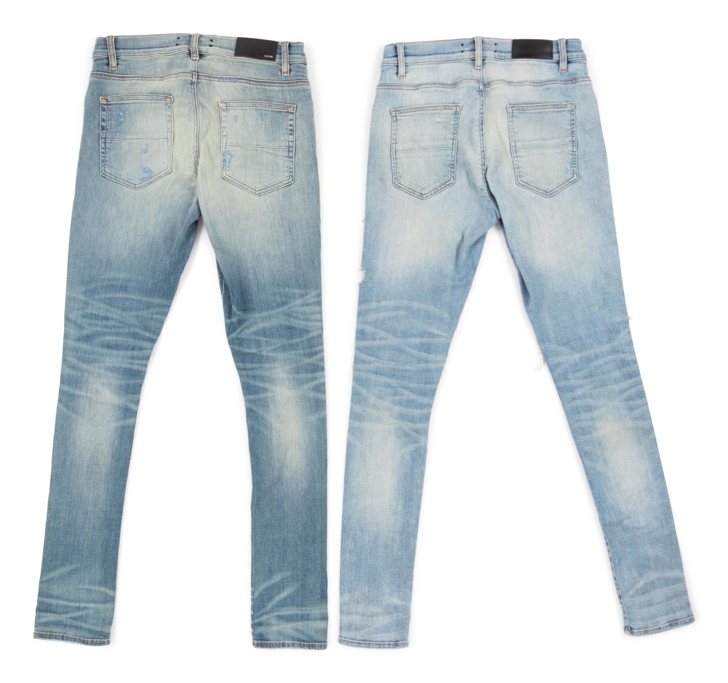 Two Pairs of Amiri Jeans, c.2017 — BNY 12, 20