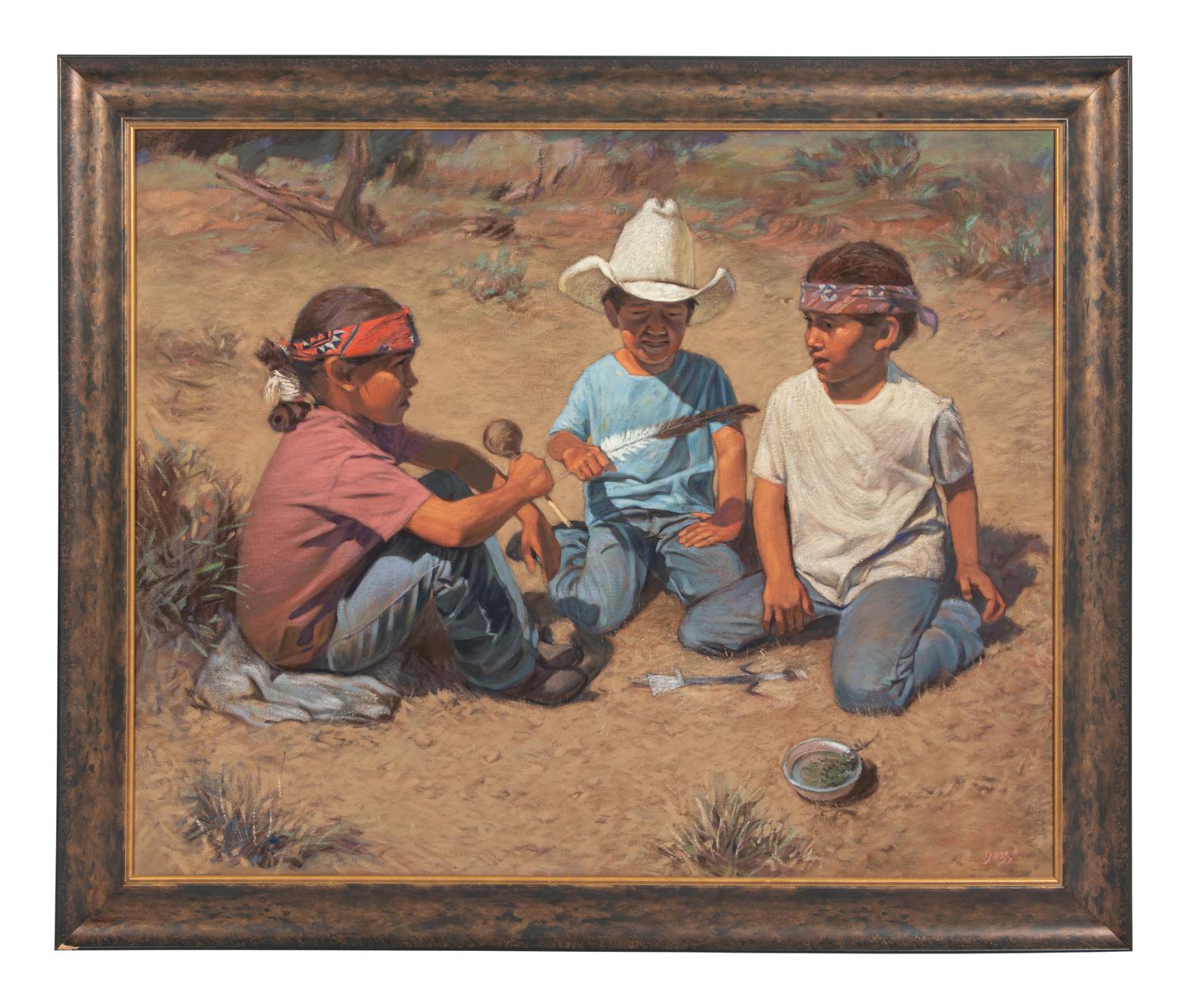 Three Children