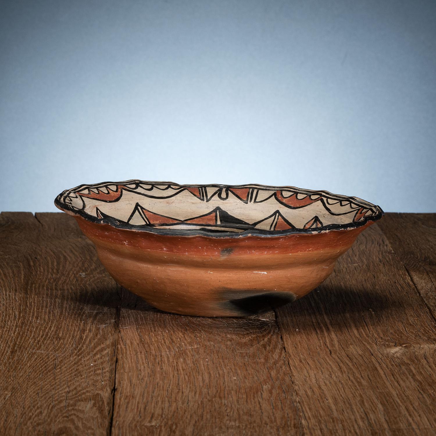 Tesuque Polychrome Bowl