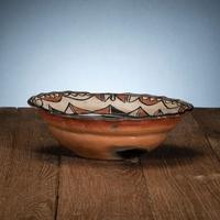 Tesuque Polychrome Bowl