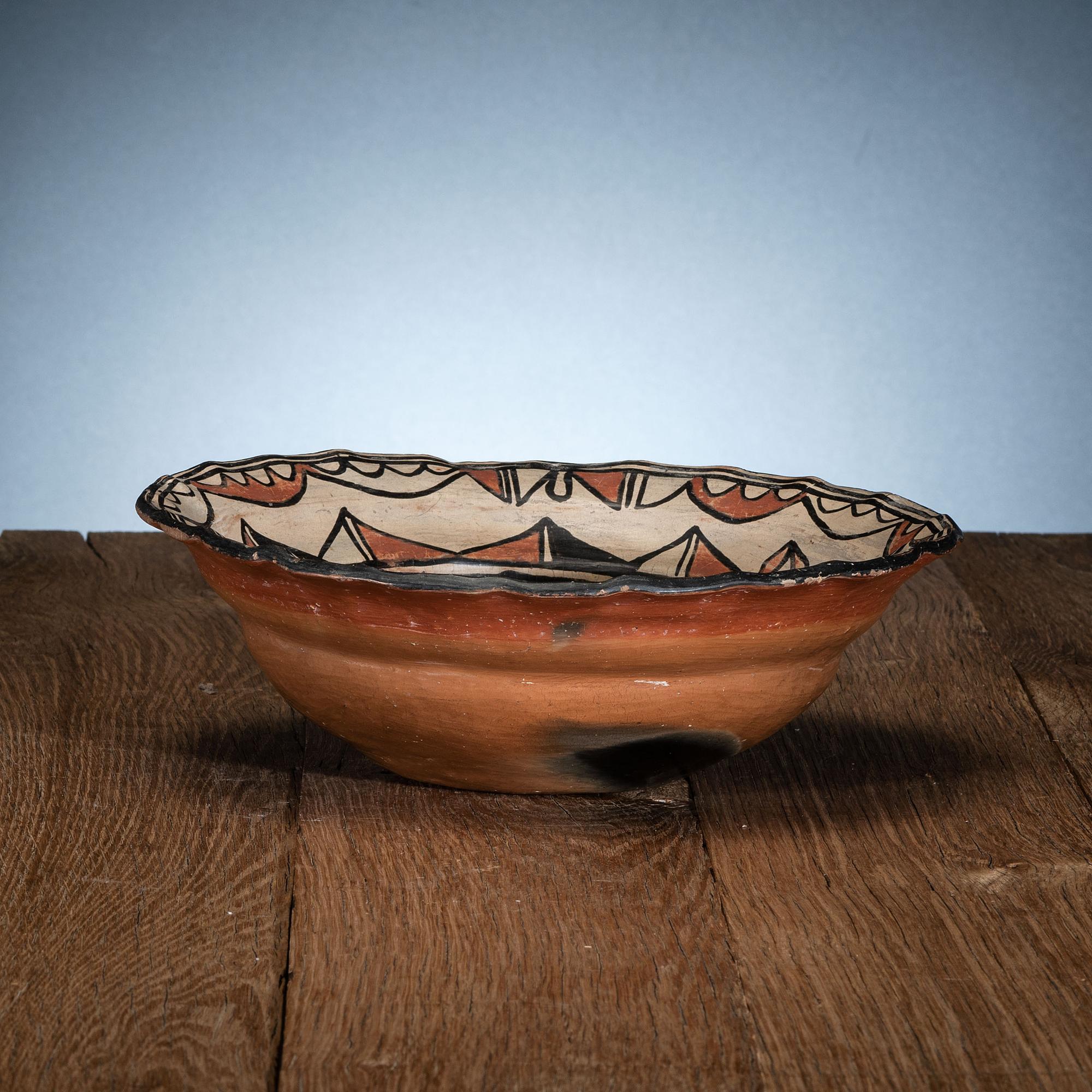 Tesuque Polychrome Bowl