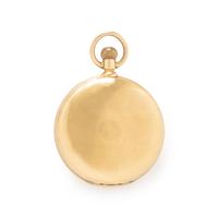 J.E. CALDWELL & CO., 18K YELLOW GOLD POCKET WATCH