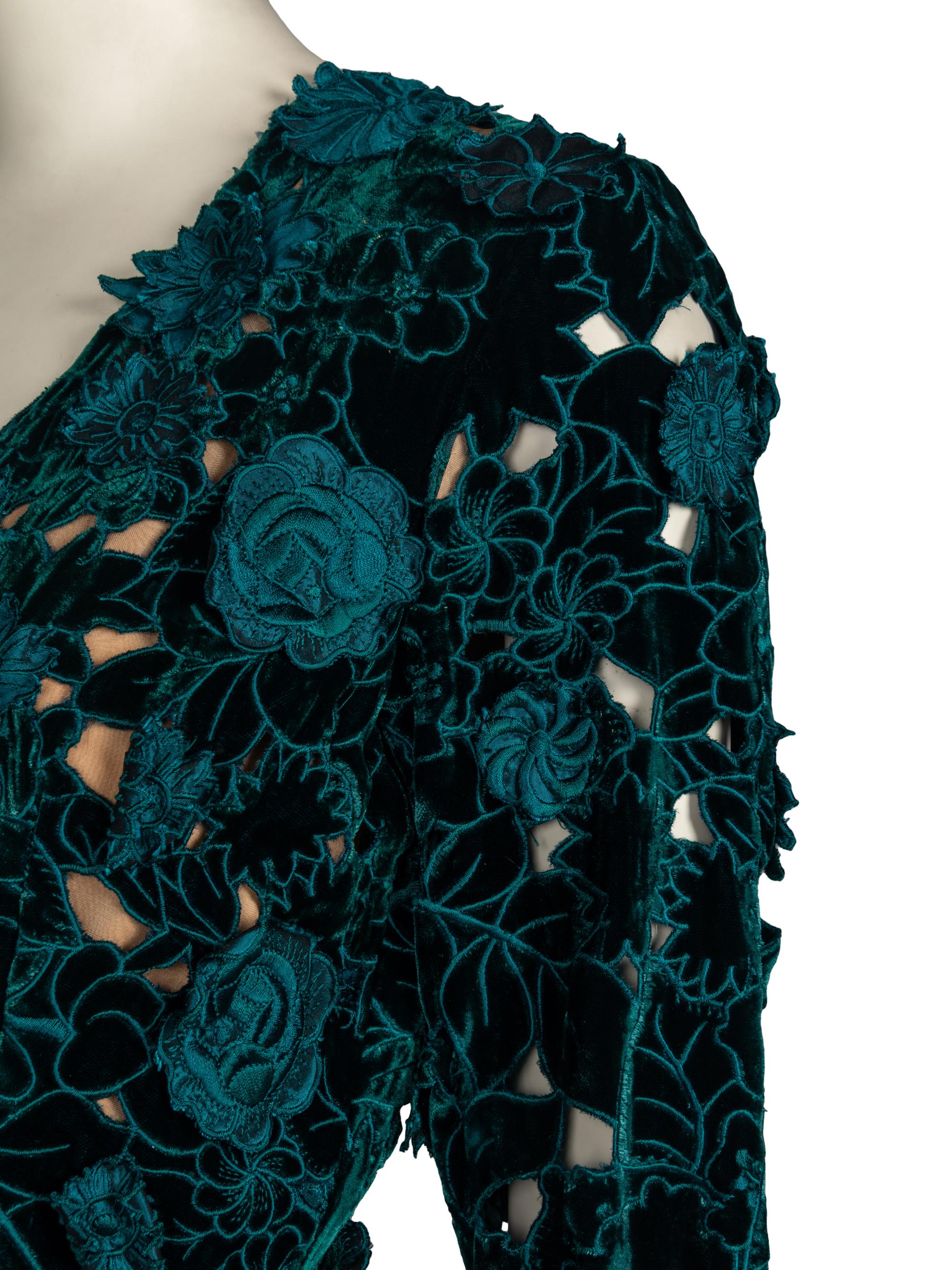 Oscar de la Renta Floral Gown