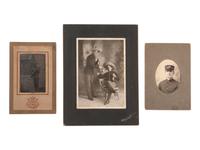 [WORLD WARS]. Archive featuring WWI photo album with scarce photographs from the Russian front.