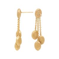 MARCO BICEGO, YELLOW GOLD EARRINGS