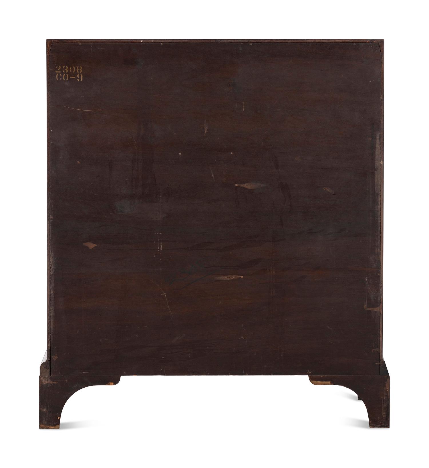 A Federal Style Inlaid Mahogany Slant Front Desk