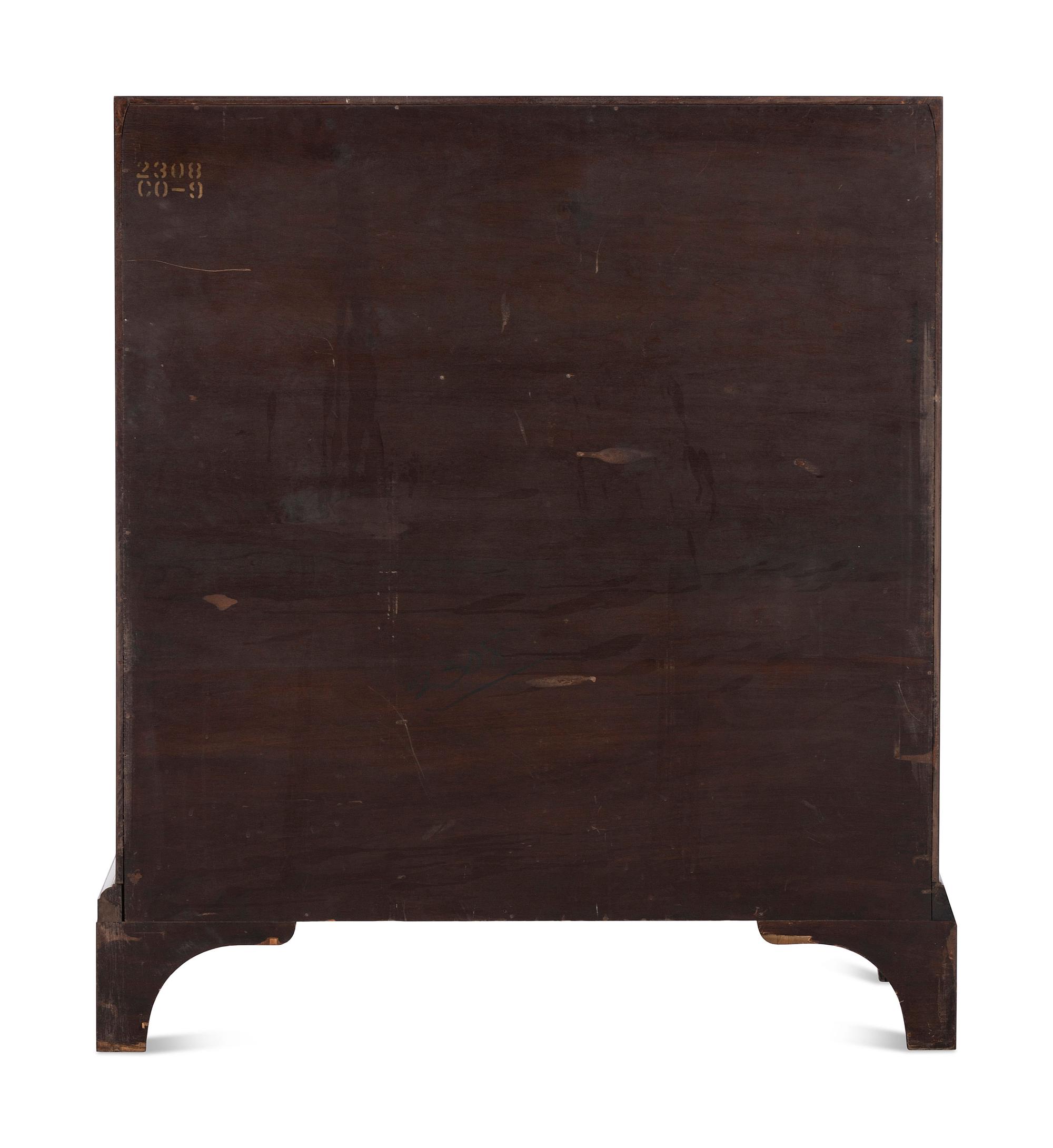 A Federal Style Inlaid Mahogany Slant Front Desk