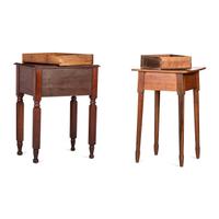 Two Federal Work Tables