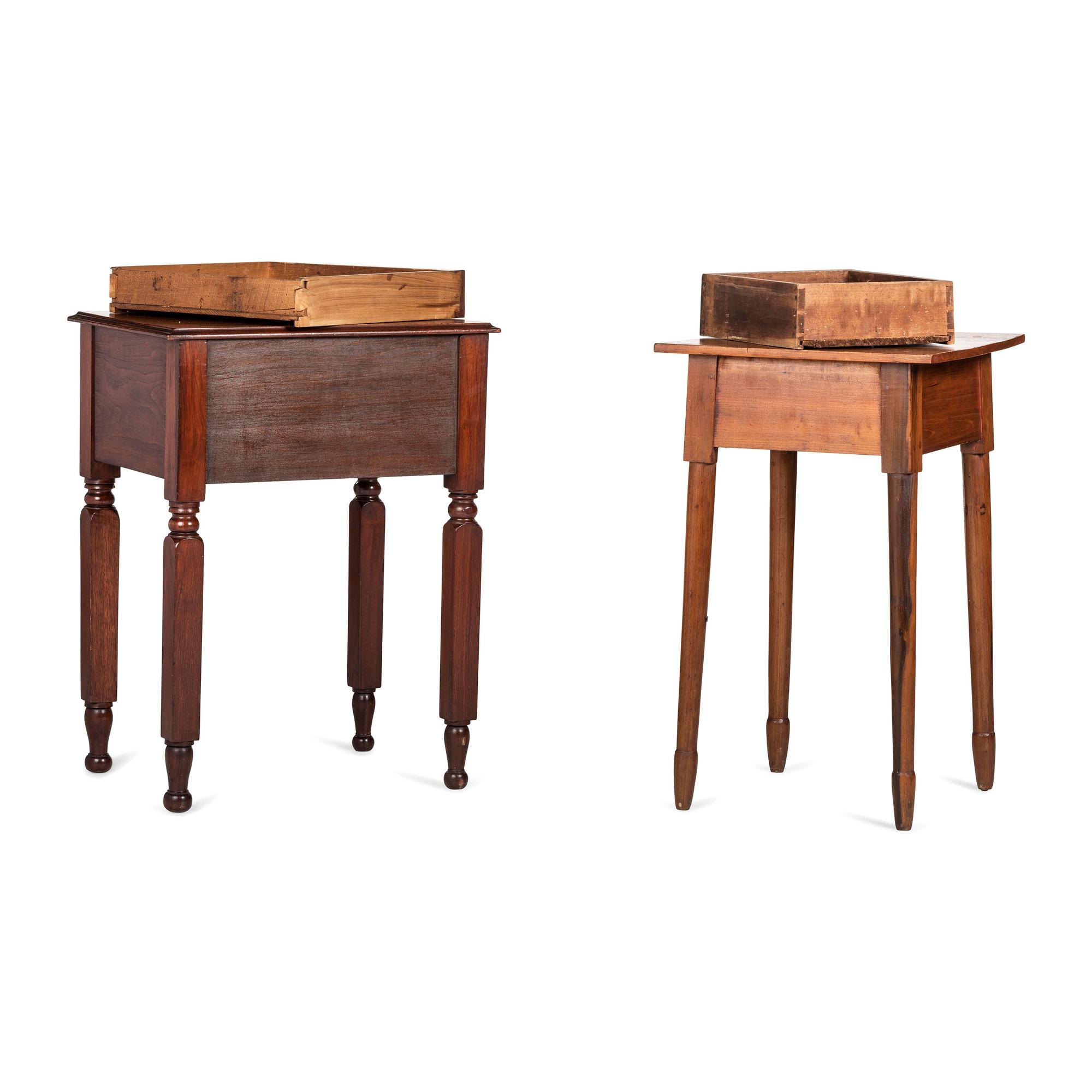 Two Federal Work Tables