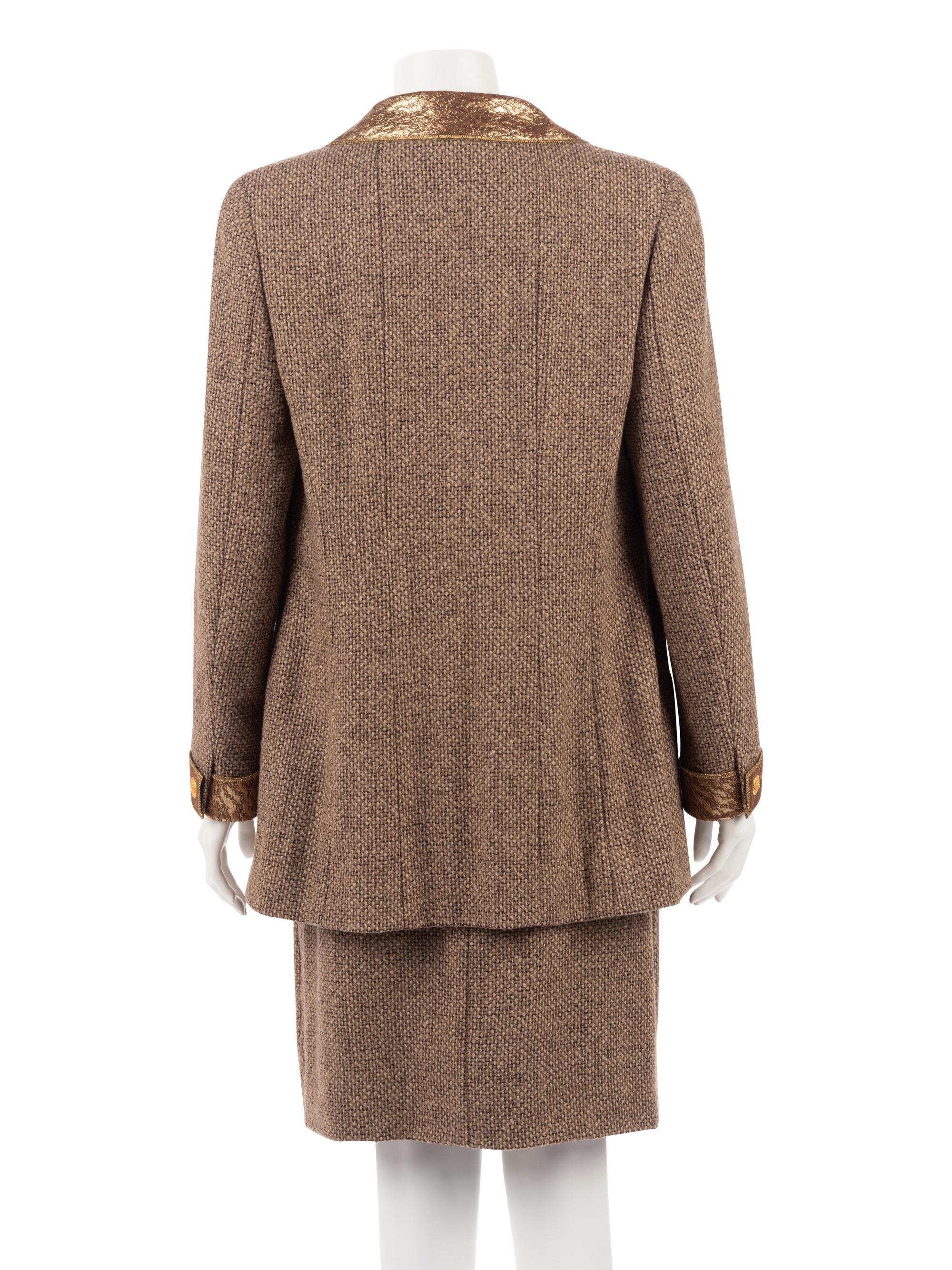 Four Chanel Pieces: One Three-Piece Skirt Suit, One Chanel Jacket, 1996-2015