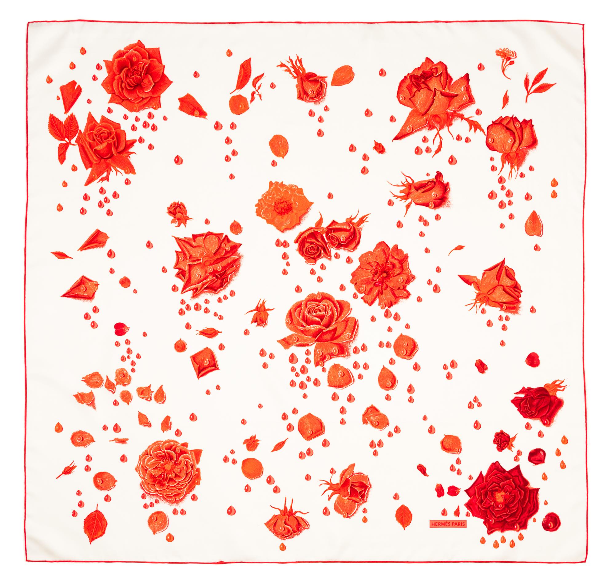 An Hermes 90cm Silk Scarf, 36"x36".