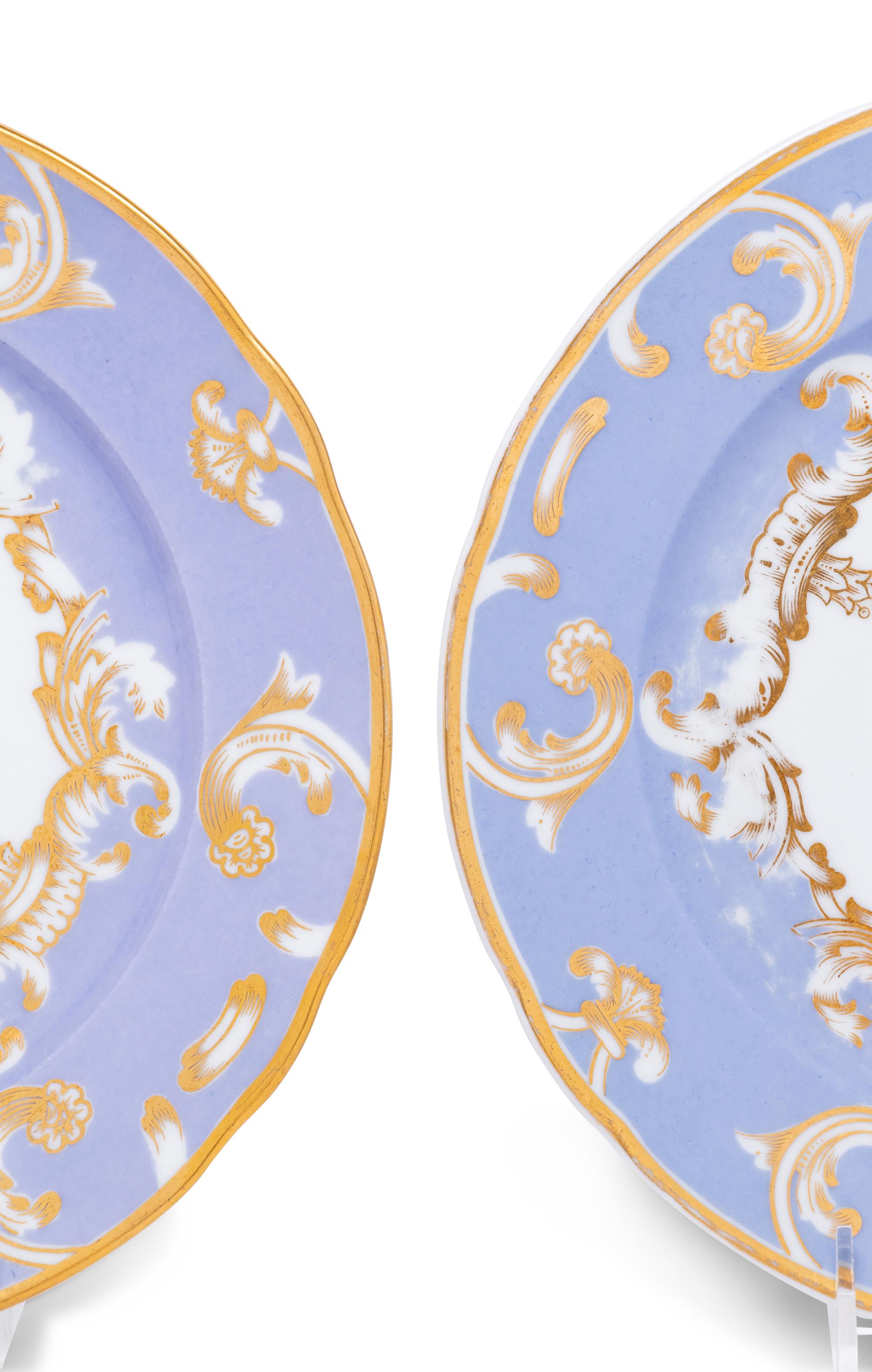 Two Russian Porcelain Plates from the Farm Palace Banquet Service