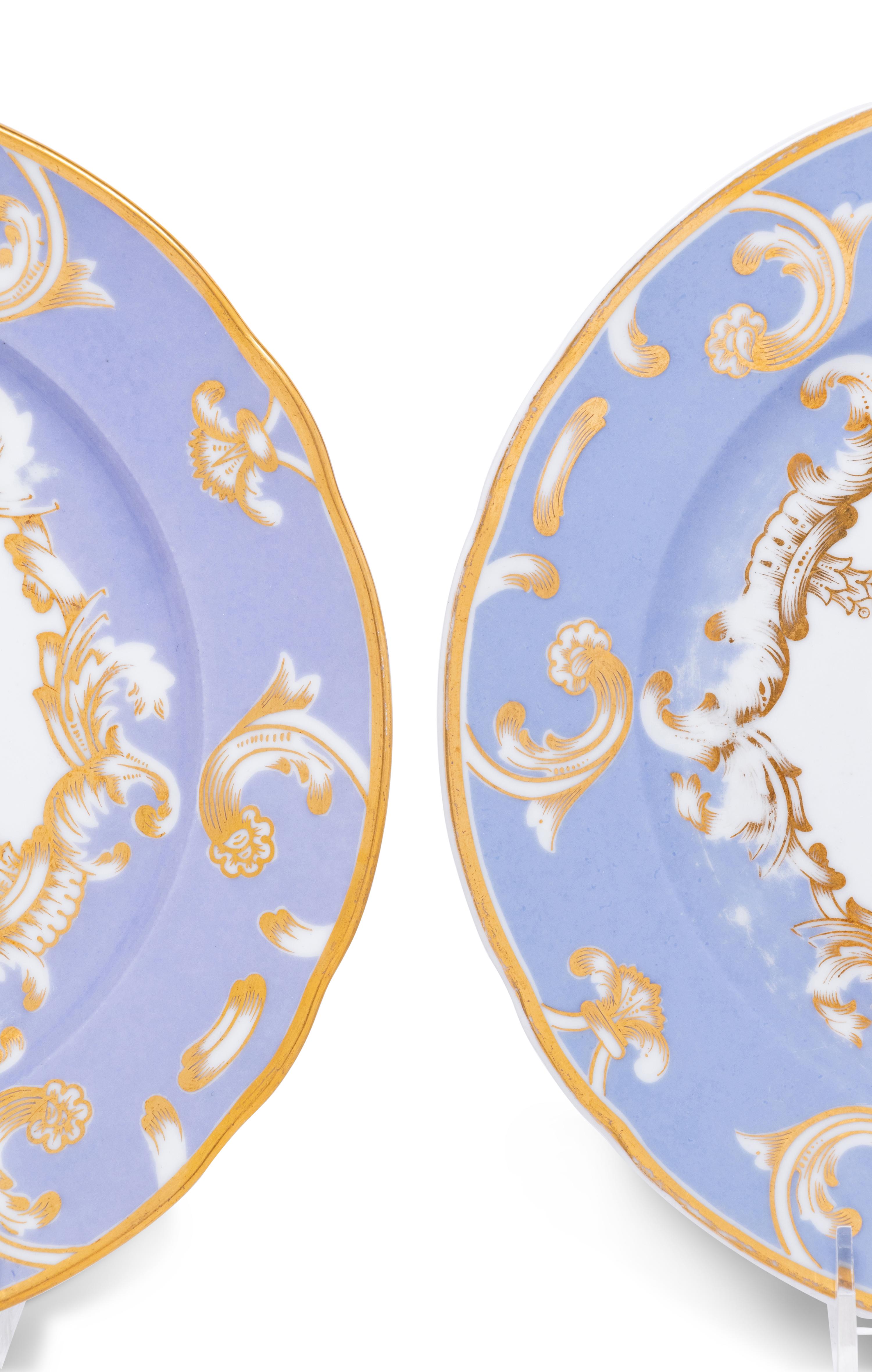 Two Russian Porcelain Plates from the Farm Palace Banquet Service