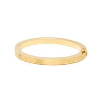 YELLOW GOLD BANGLE BRACELET