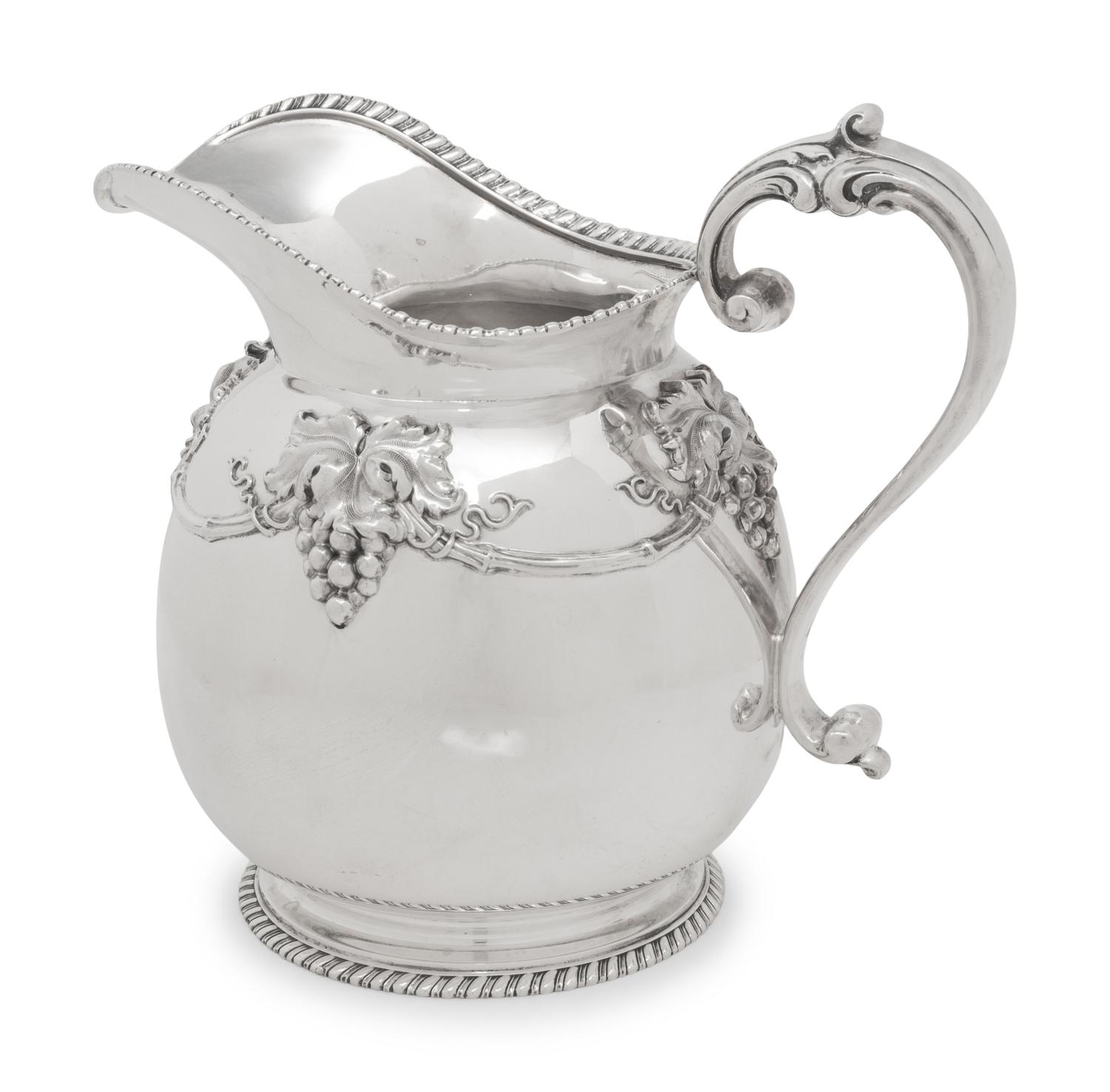 An American Silver Pitcher