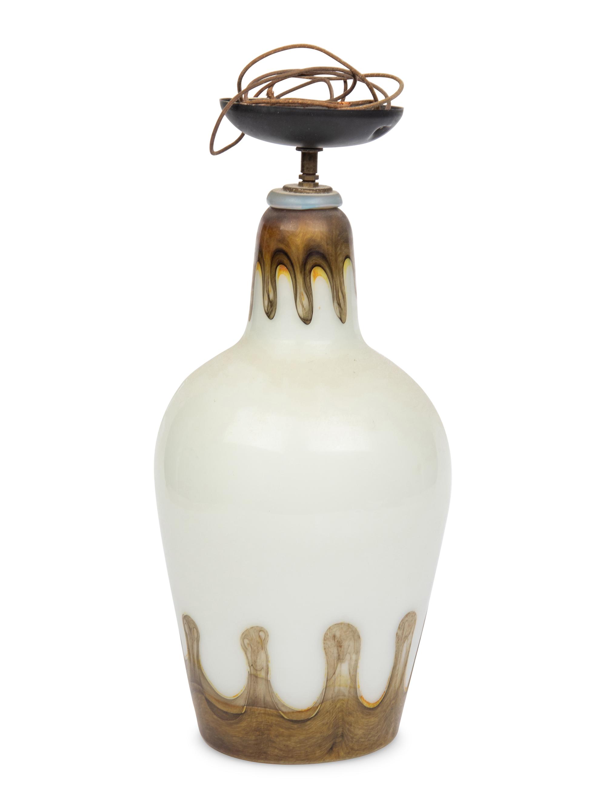 A Paolo Venini Glass Pendant Lamp