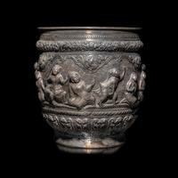 Two Burmese Silver Bowls