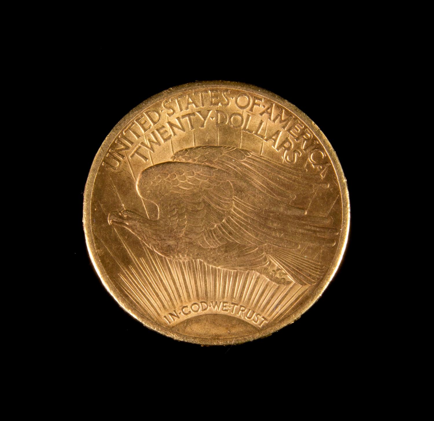 A United States 1928 Saint Gaudens $20 Gold Coin