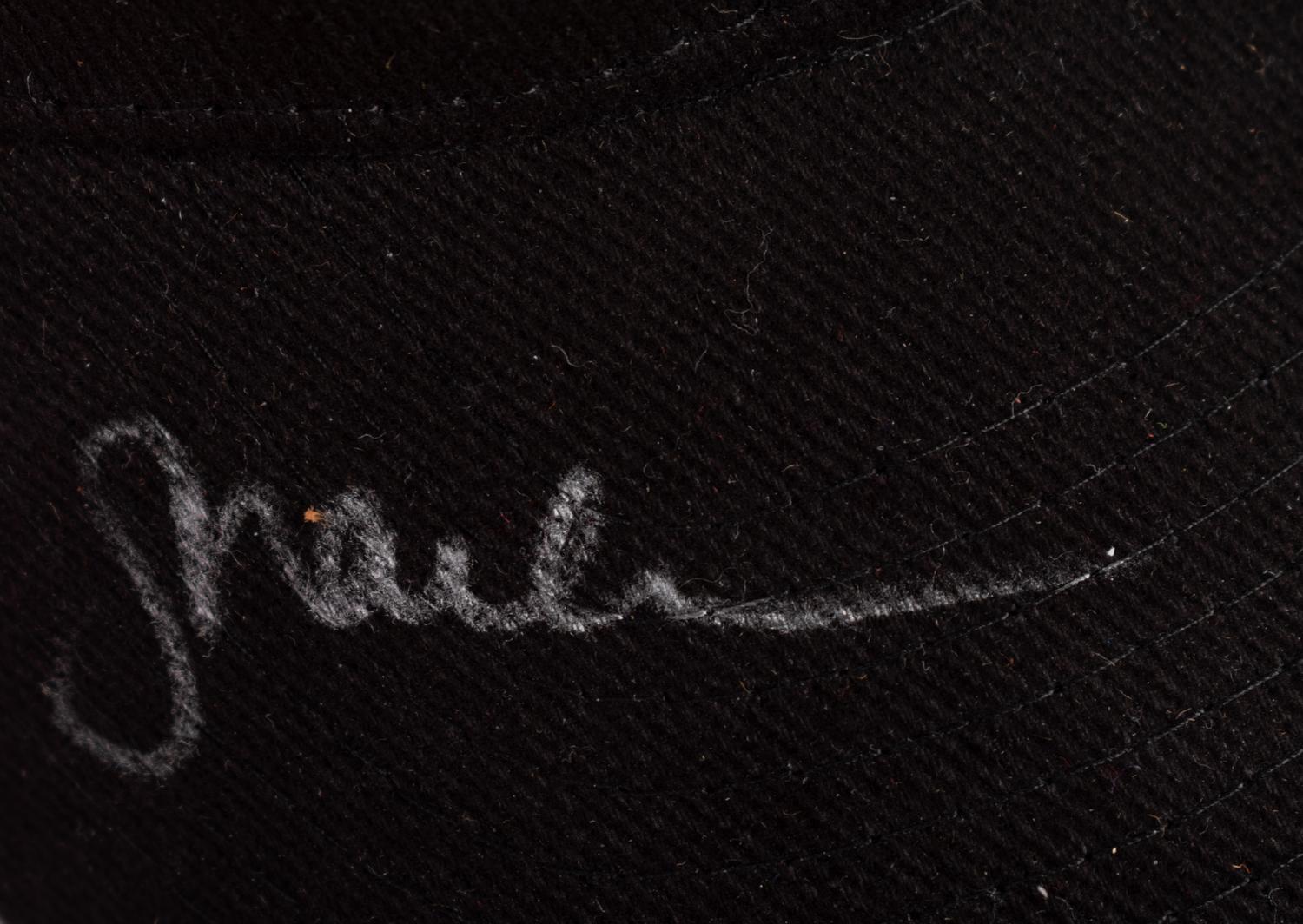(Film Clothes) A group of signed baseball caps and hats from movies, tv shows and sports, comprising: